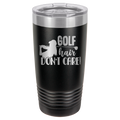 Golf Hair, Don't Care - 20oz Polar Camel Tumbler image 1