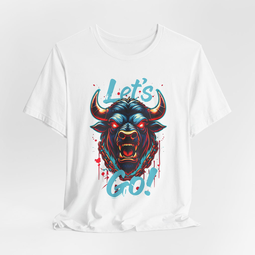 Let's Go Buffalo Raging Buffalo Unisex T-Shirt, Buffalo NY Shirt, Buffalo Sports Fan Apparel