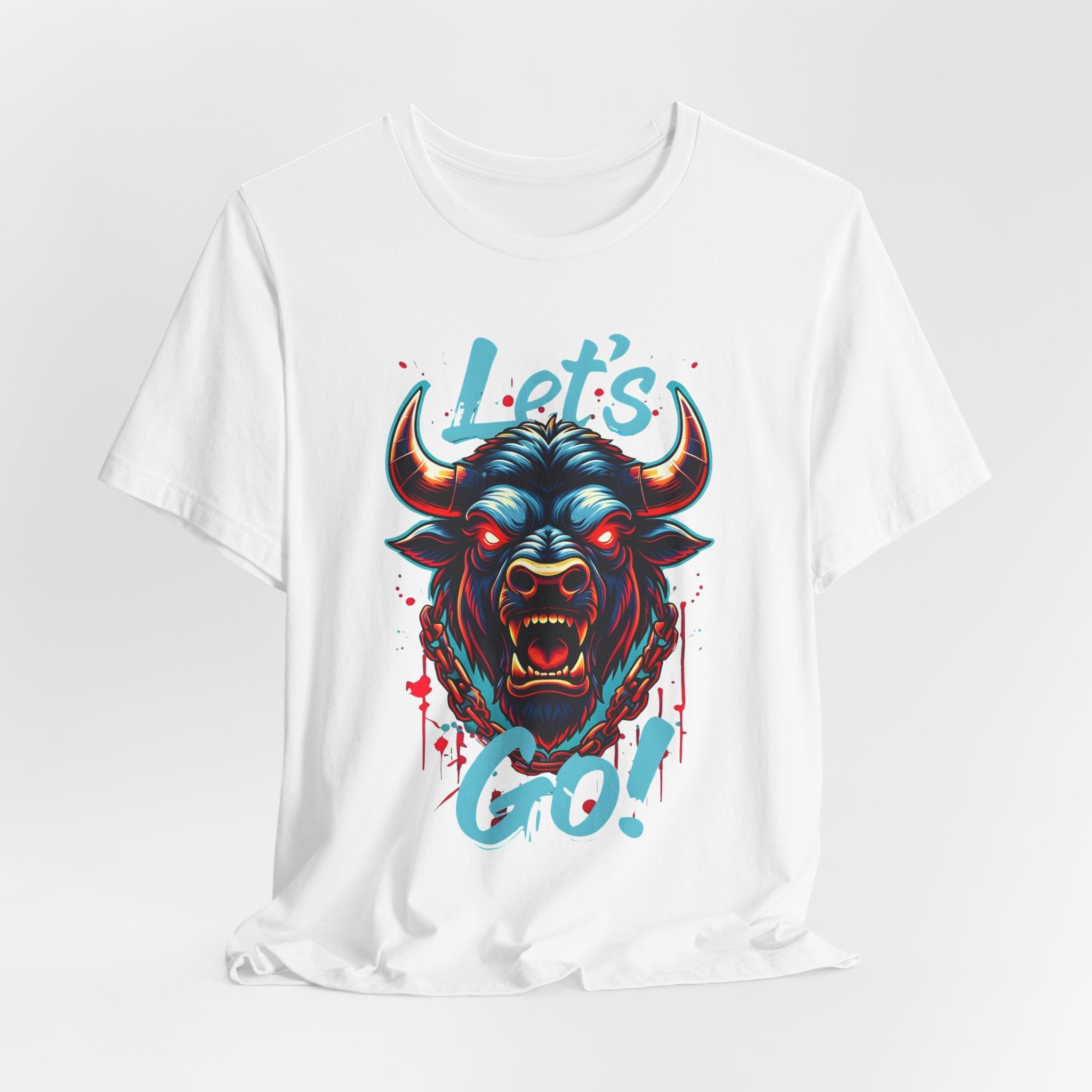 Let's Go Buffalo Raging Buffalo Unisex T-Shirt, Buffalo NY Shirt, Buffalo Sports Fan Apparel