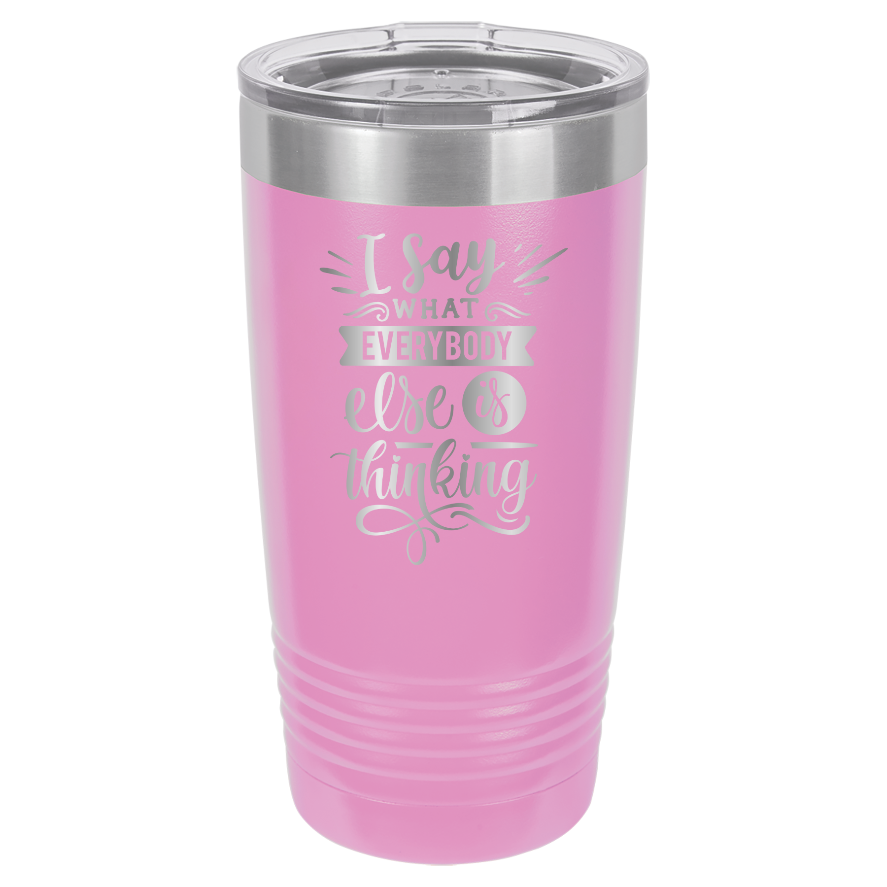 I Say What Everyone Else Is Thinking - 20oz Polar Camel Tumbler image 11
