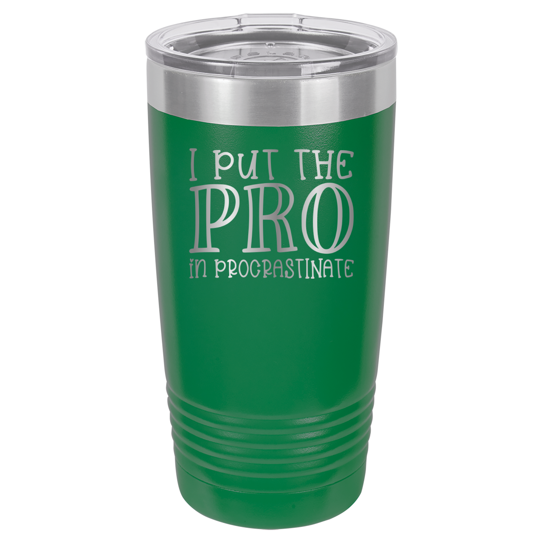 I Put the PRO in Procrastinate - Polar Camel 20oz Tumbler image 13