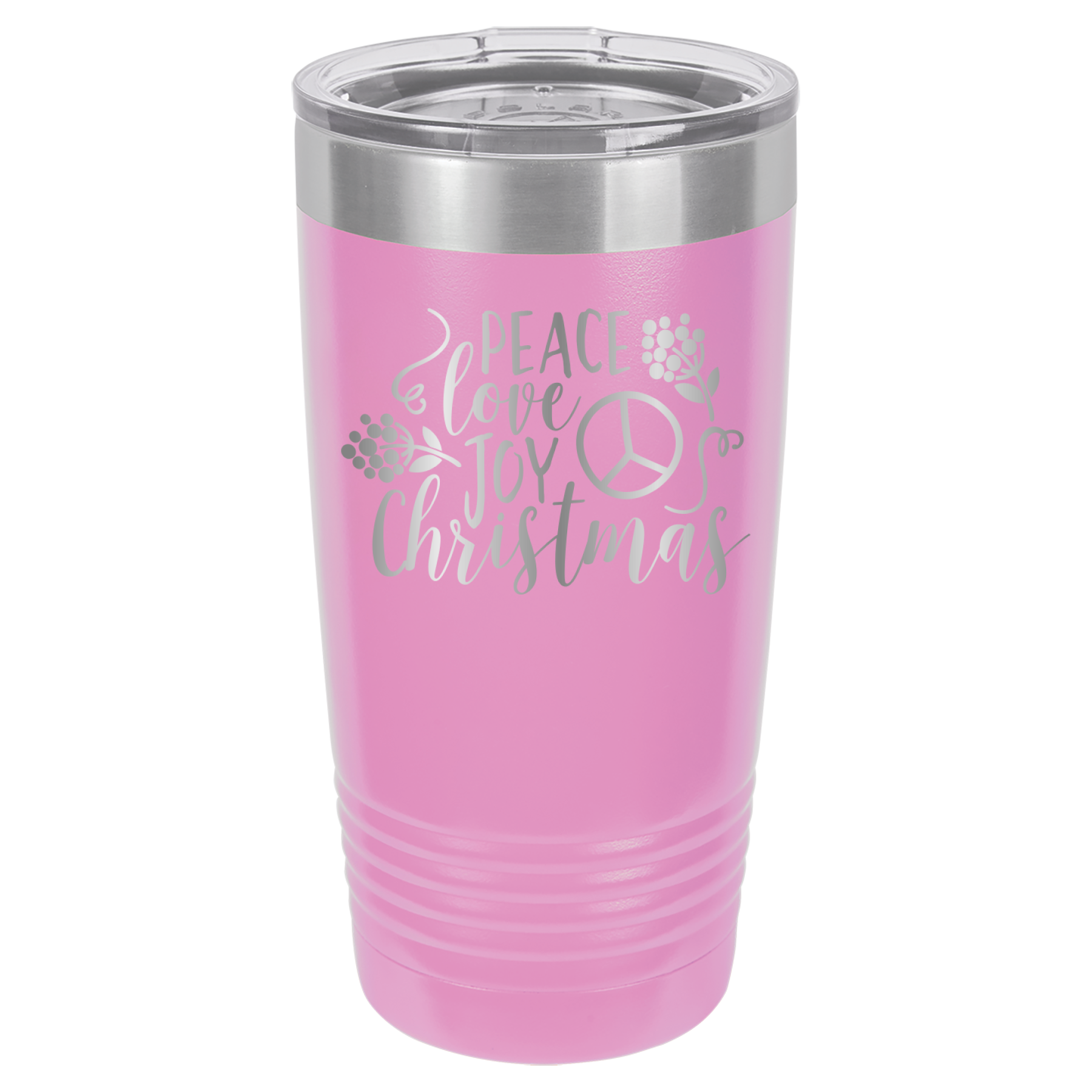 Peace Love Joy - Christmas - 20oz Polar Camel Tumbler image 7