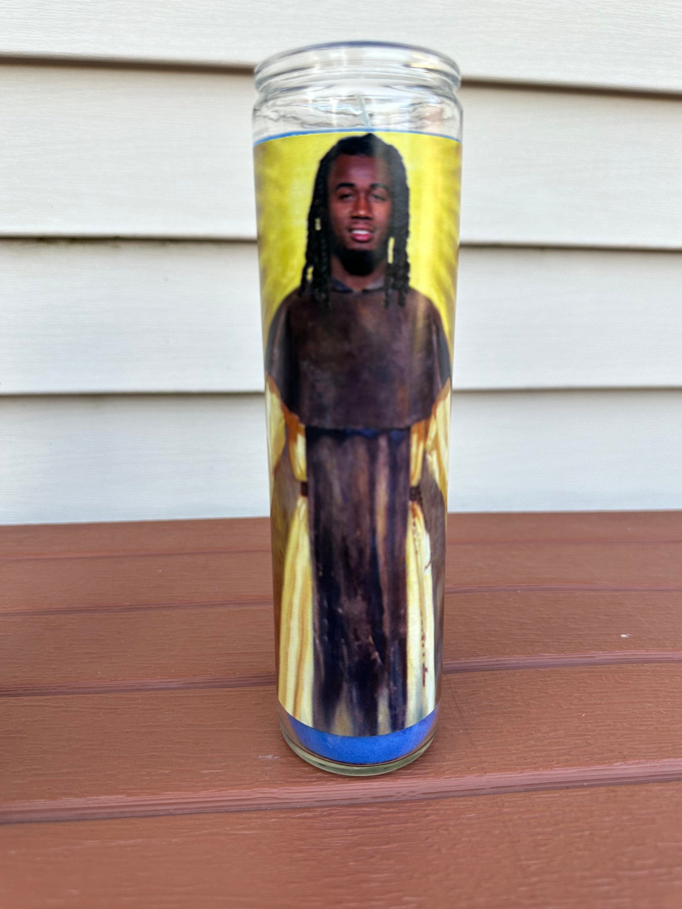 James Cook - Buffalo Bills Prayer Candle