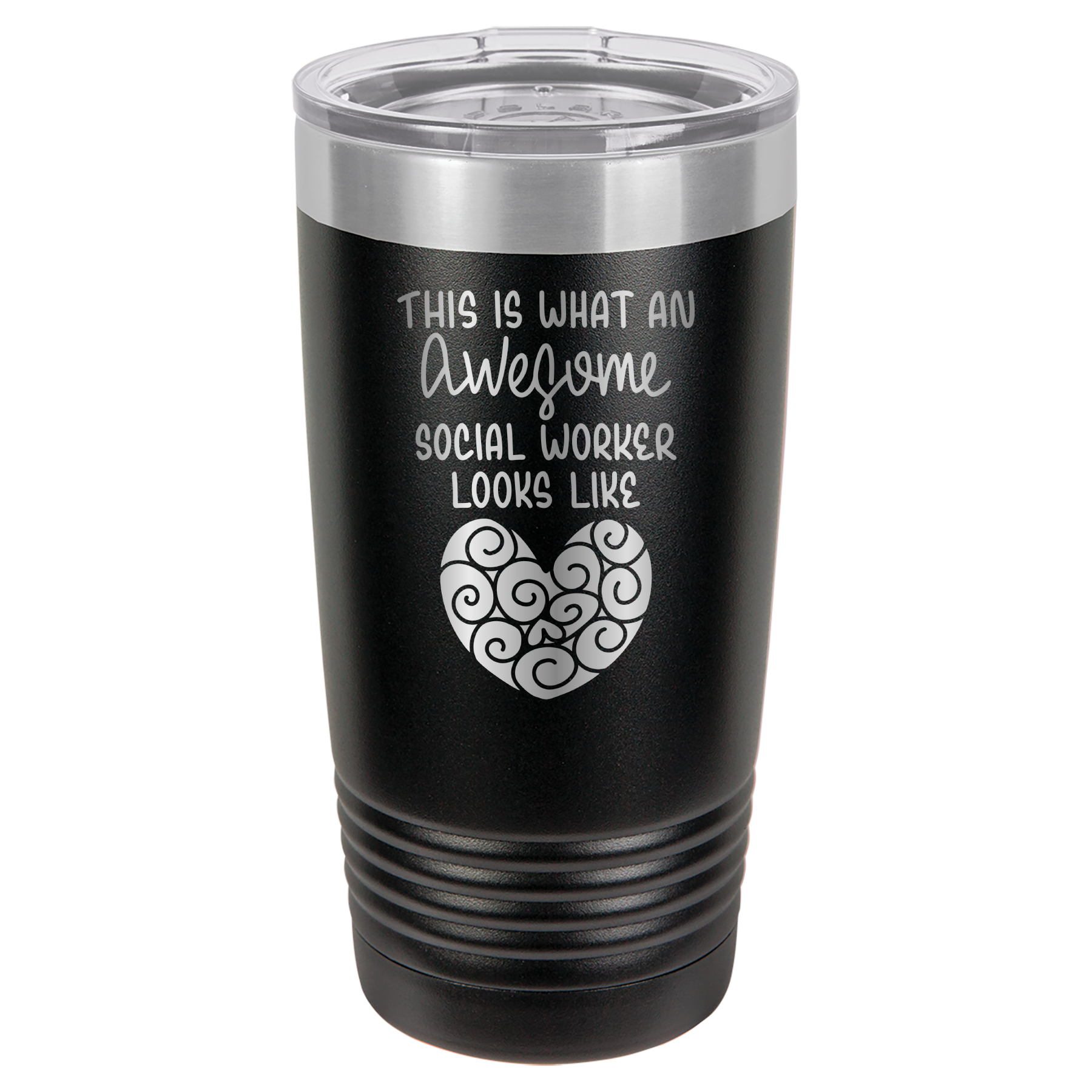 This Is What An Awesome Social Worker Looks Like - 20oz Polar Camel Tumbler image 22