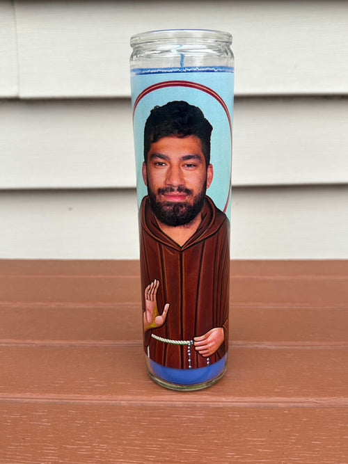 A.J. Epenesa - Buffalo Bills Prayer Candle