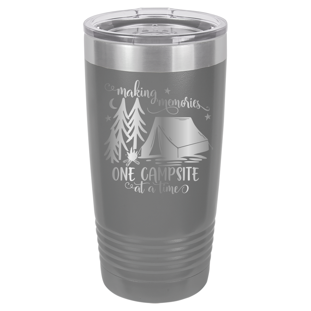 Making Memories One Campsite At A Time - 20oz Polar Camel Tumbler image 14