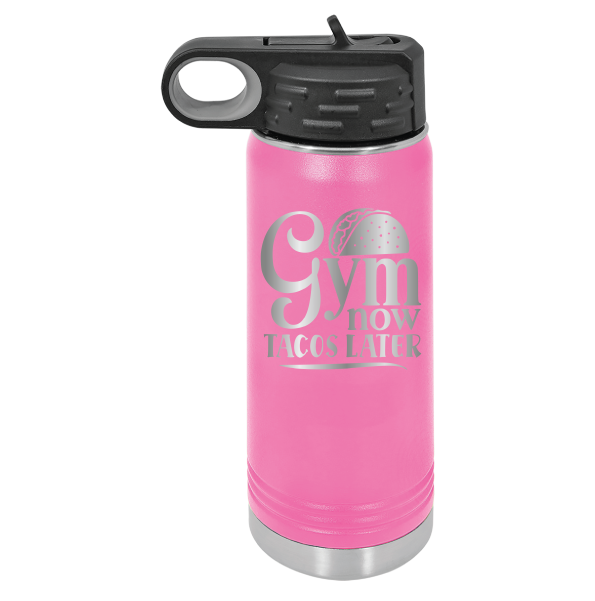 Gym Now, Tacos Later - 20oz Polar Camel Tumbler - Sip in Style! image 15