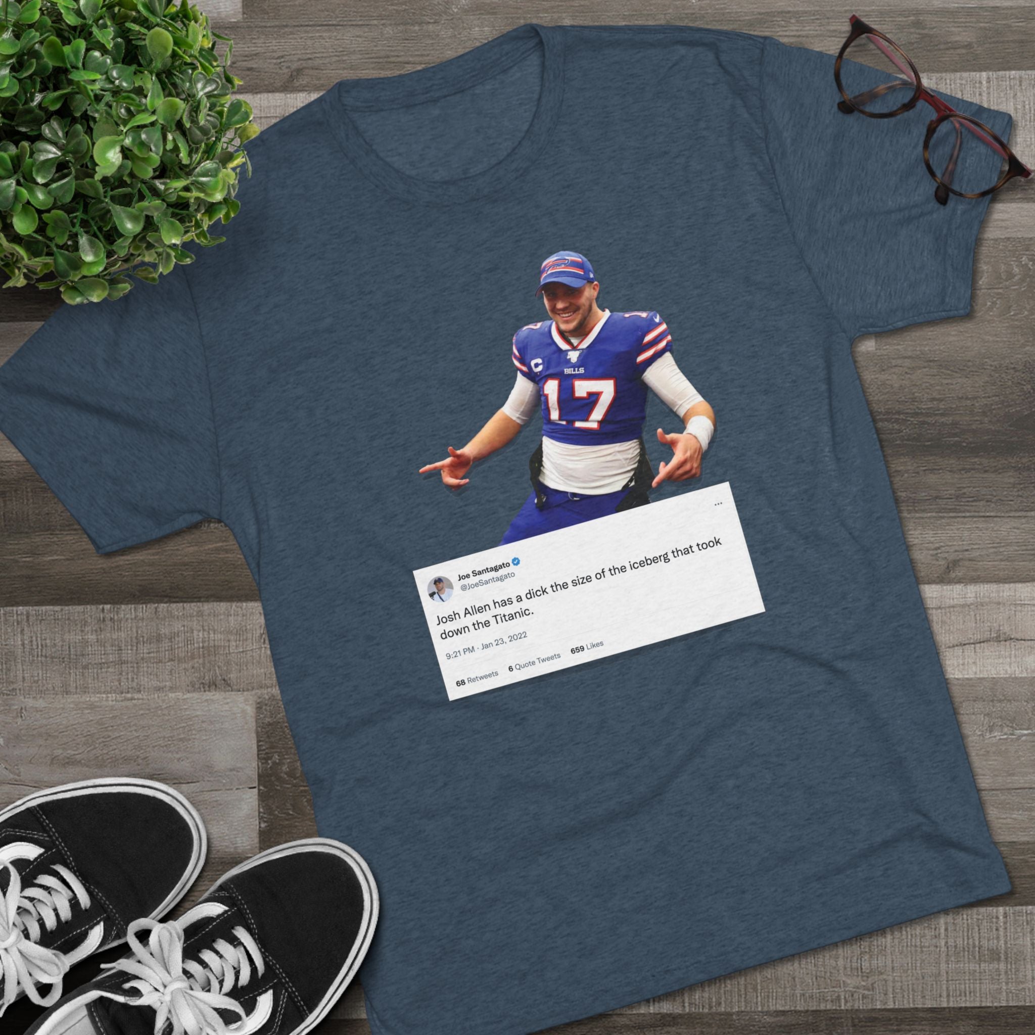 Josh Allen is Packin' Shirt