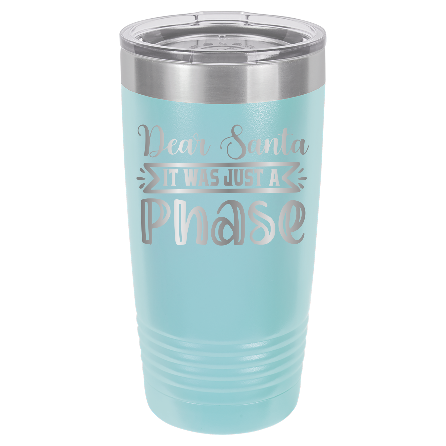 Dear Santa It Was Just A Phase - 20oz Polar Camel Tumbler image 6