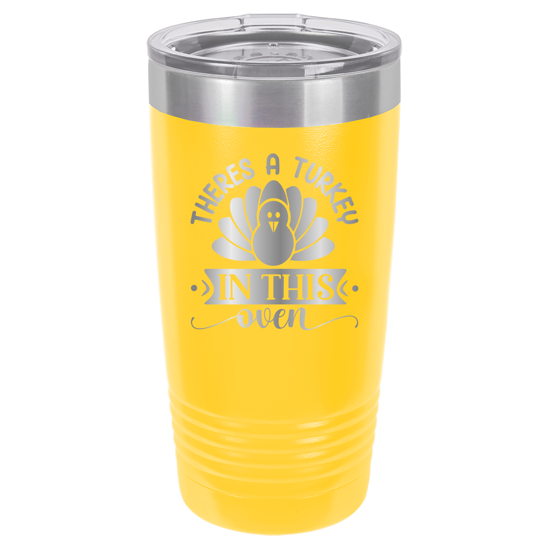 There's A Turkey In This Oven - 20oz Polar Camel Tumbler image 16