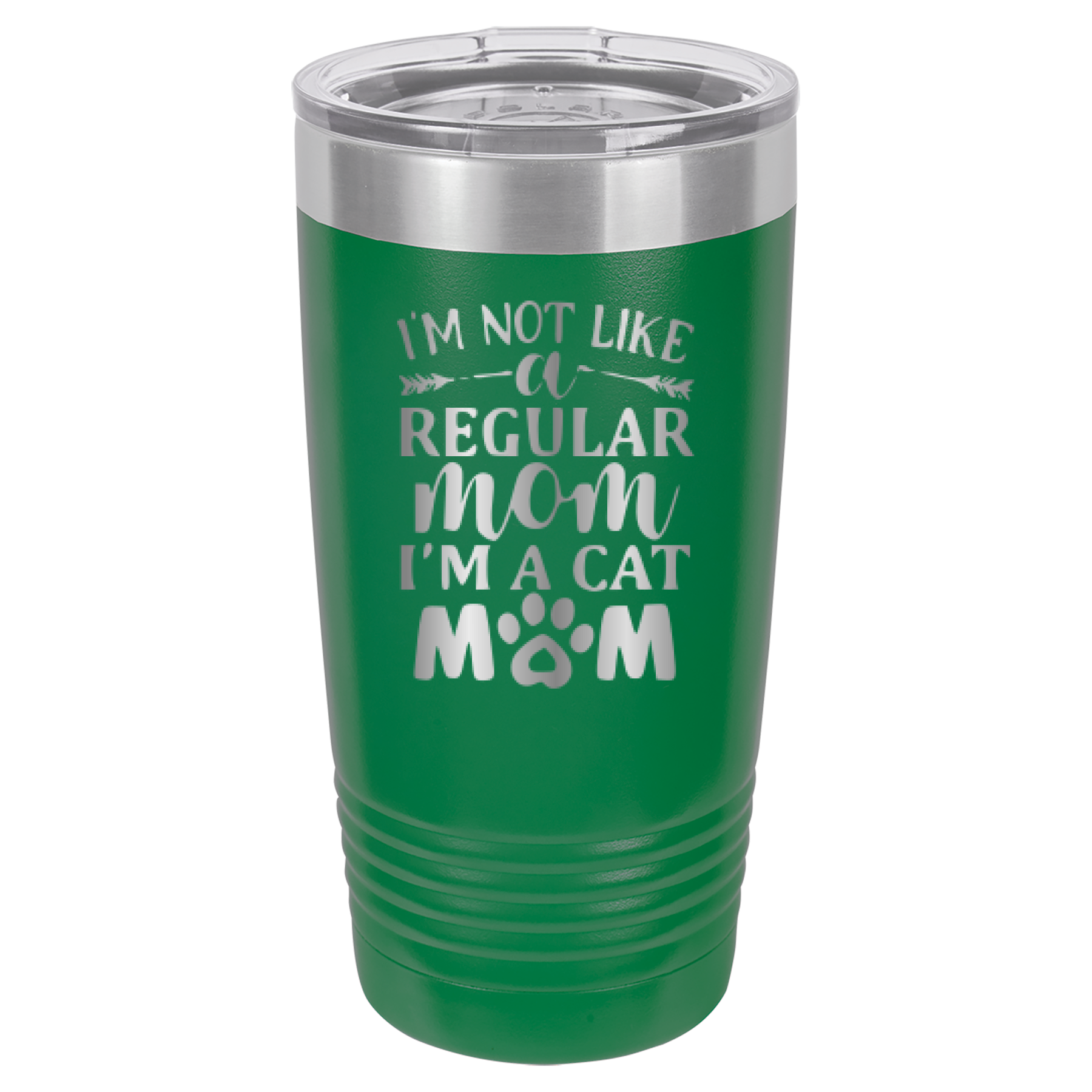 I'm Not Like A Regular Mom, I'm A Cat Mom - 20oz Polar Camel Tumbler image 13