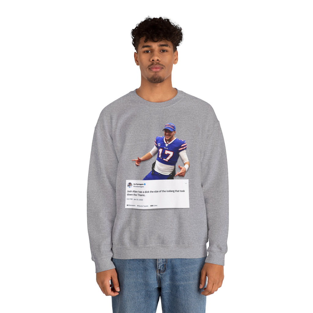 Josh Allen is Packin' Sweatshirt