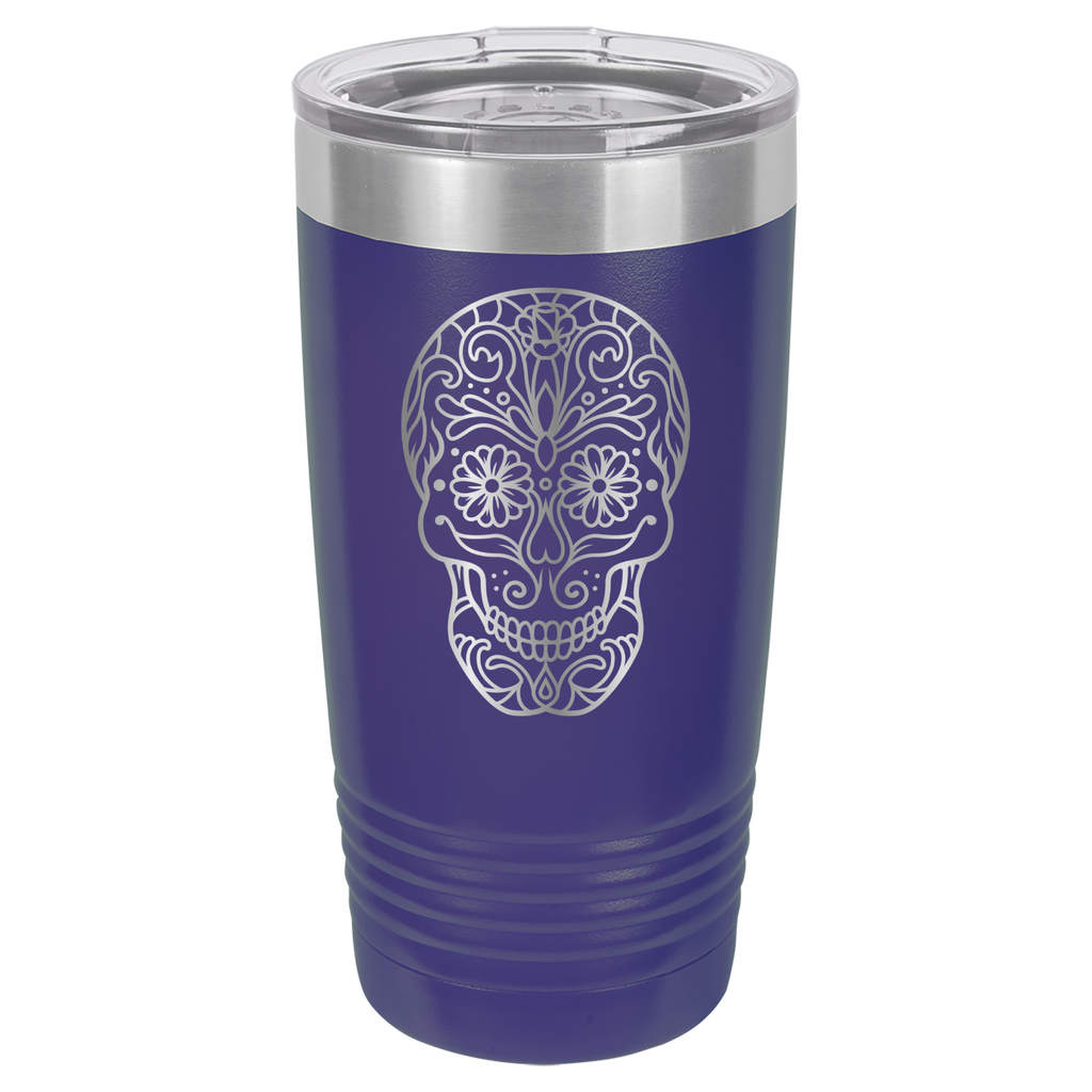 Sugar Skull - 20oz Polar Camel Tumbler image 4