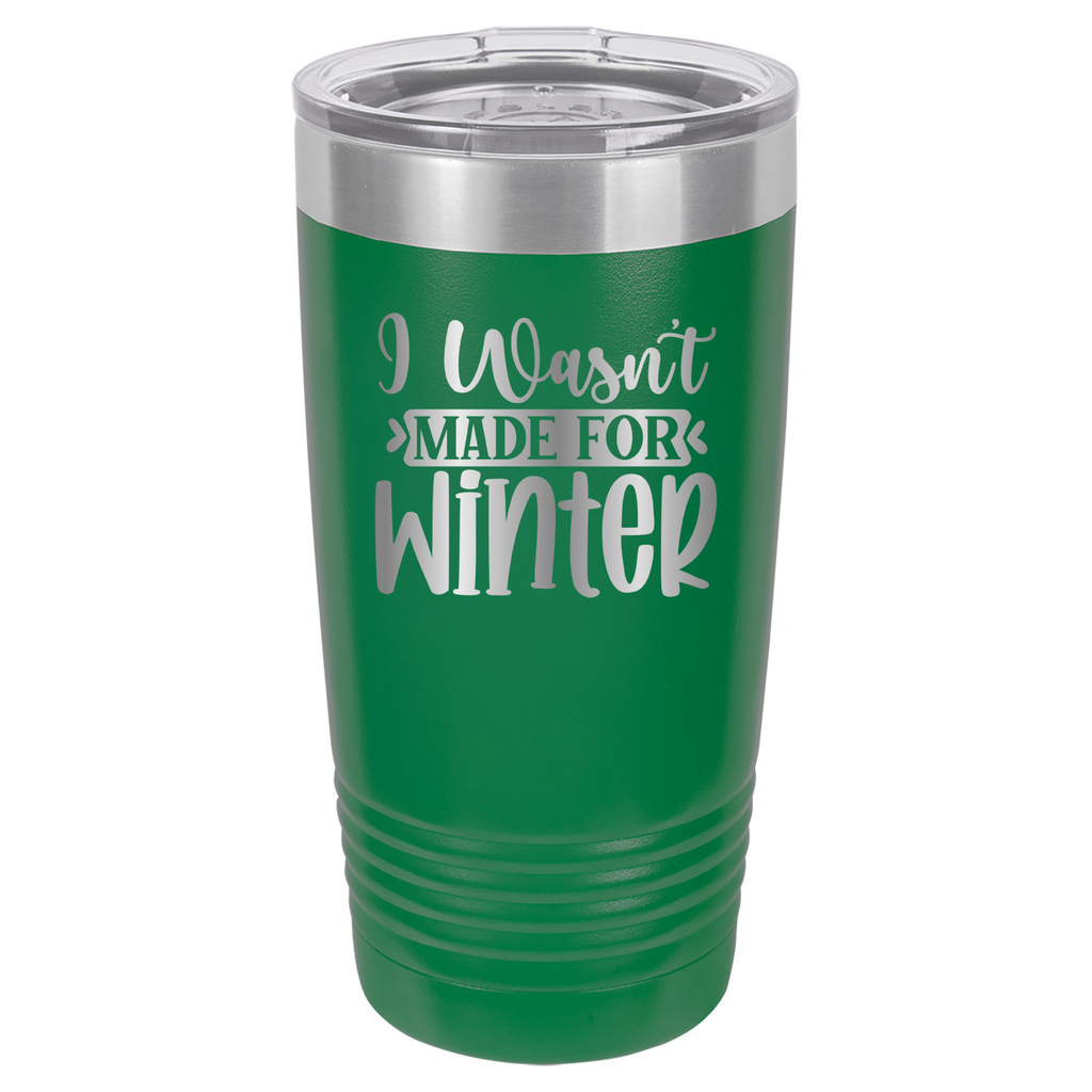 I Wasn't Made For Winter - 20oz Polar Camel Tumbler image 13