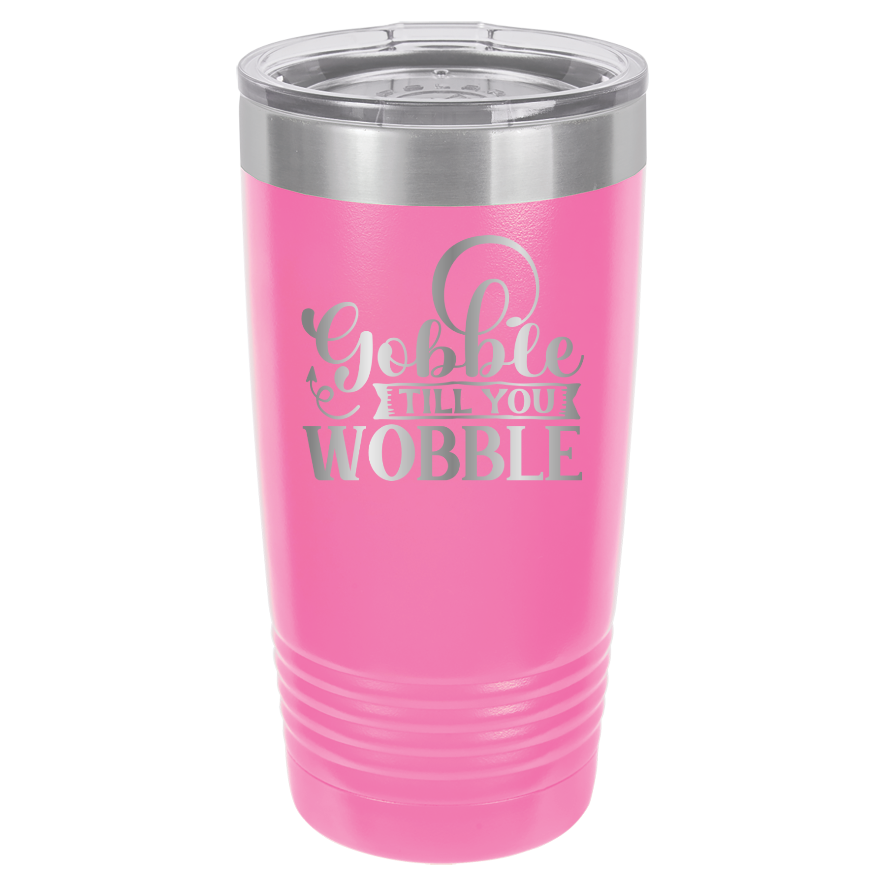 Gobble Til You Wobble - 20oz Polar Camel Tumbler image 12