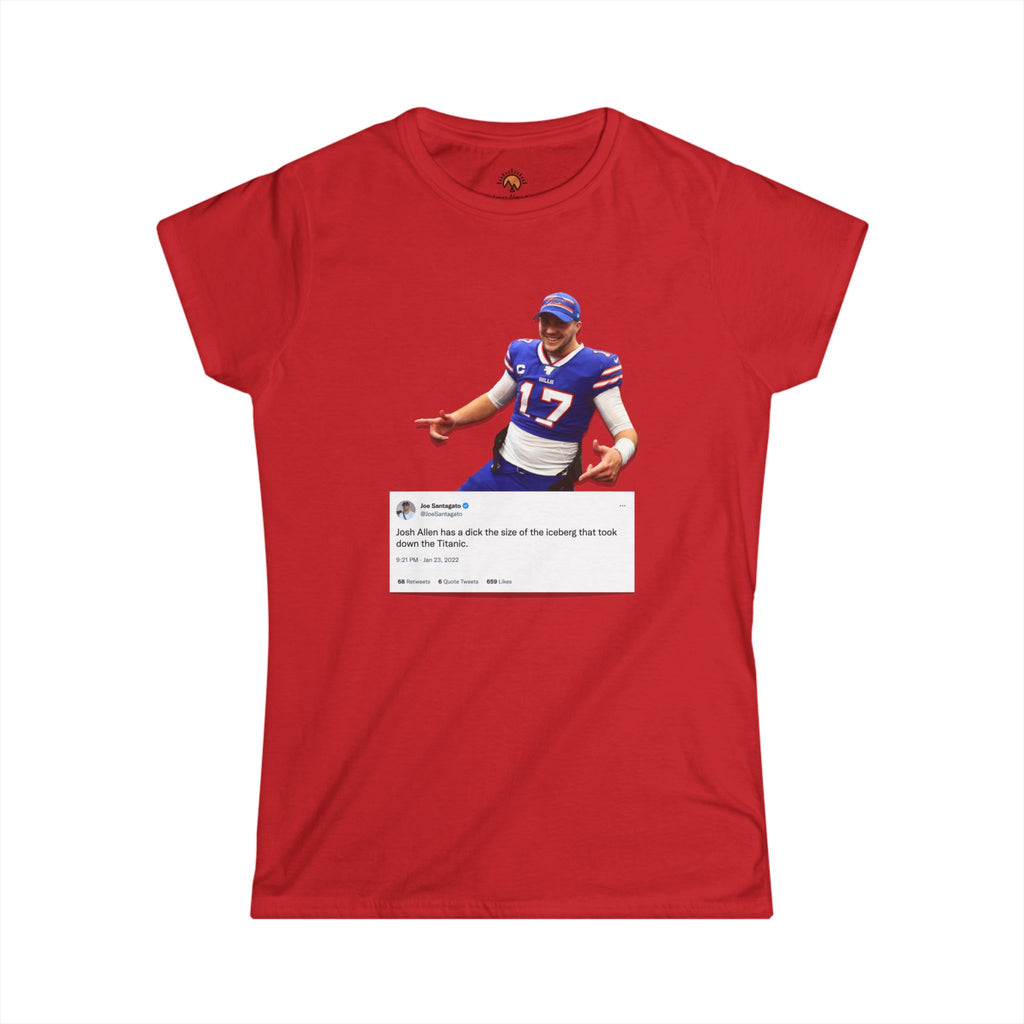Josh Allen Sunk The Titanic