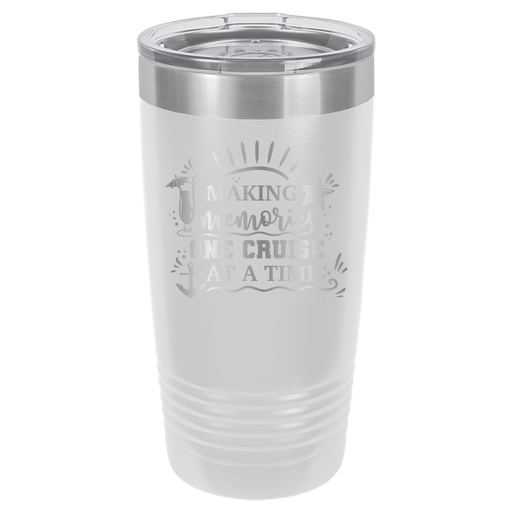 Making Memories One Cruise At A Time - 20oz Polar Camel Tumbler image 16