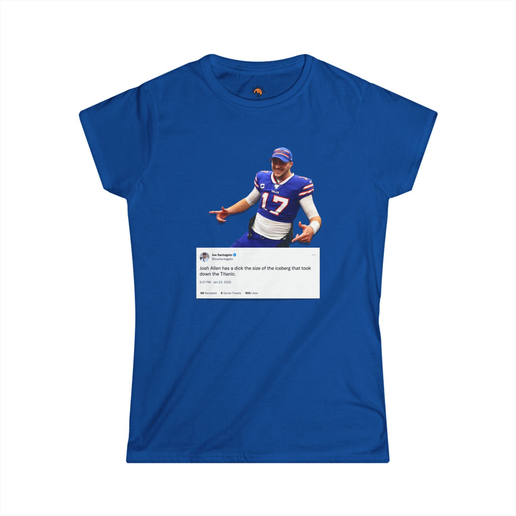 Josh Allen Sunk The Titanic