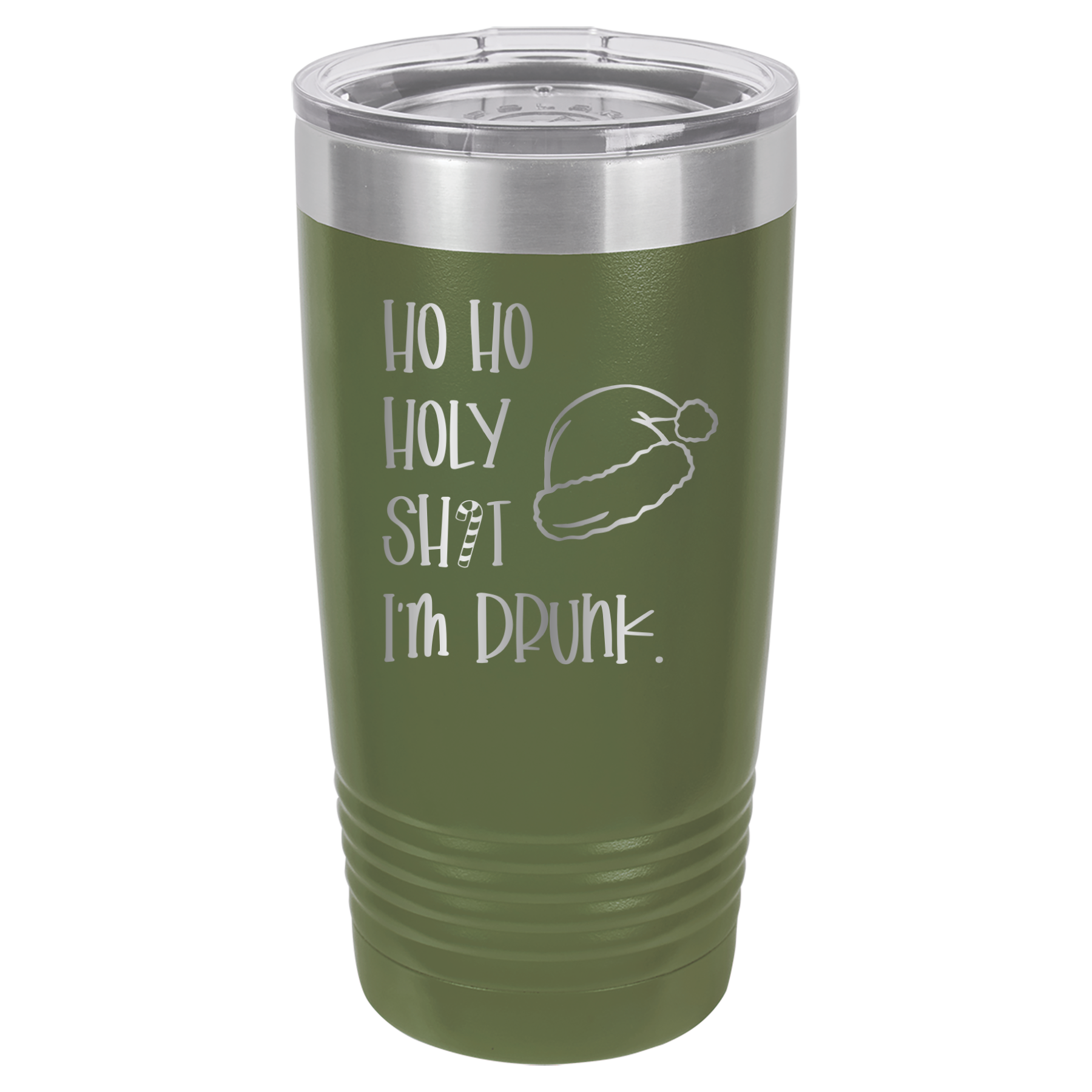 Ho Ho Holy Shit I'm Drunk - 20oz Polar Camel Tumbler image 8