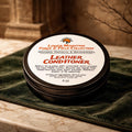 Leather Conditioner Balm – All Natural Leather Care for Boots, Bags, Jackets – Forge & Field by Lower Mountain Craftery – 4 oz