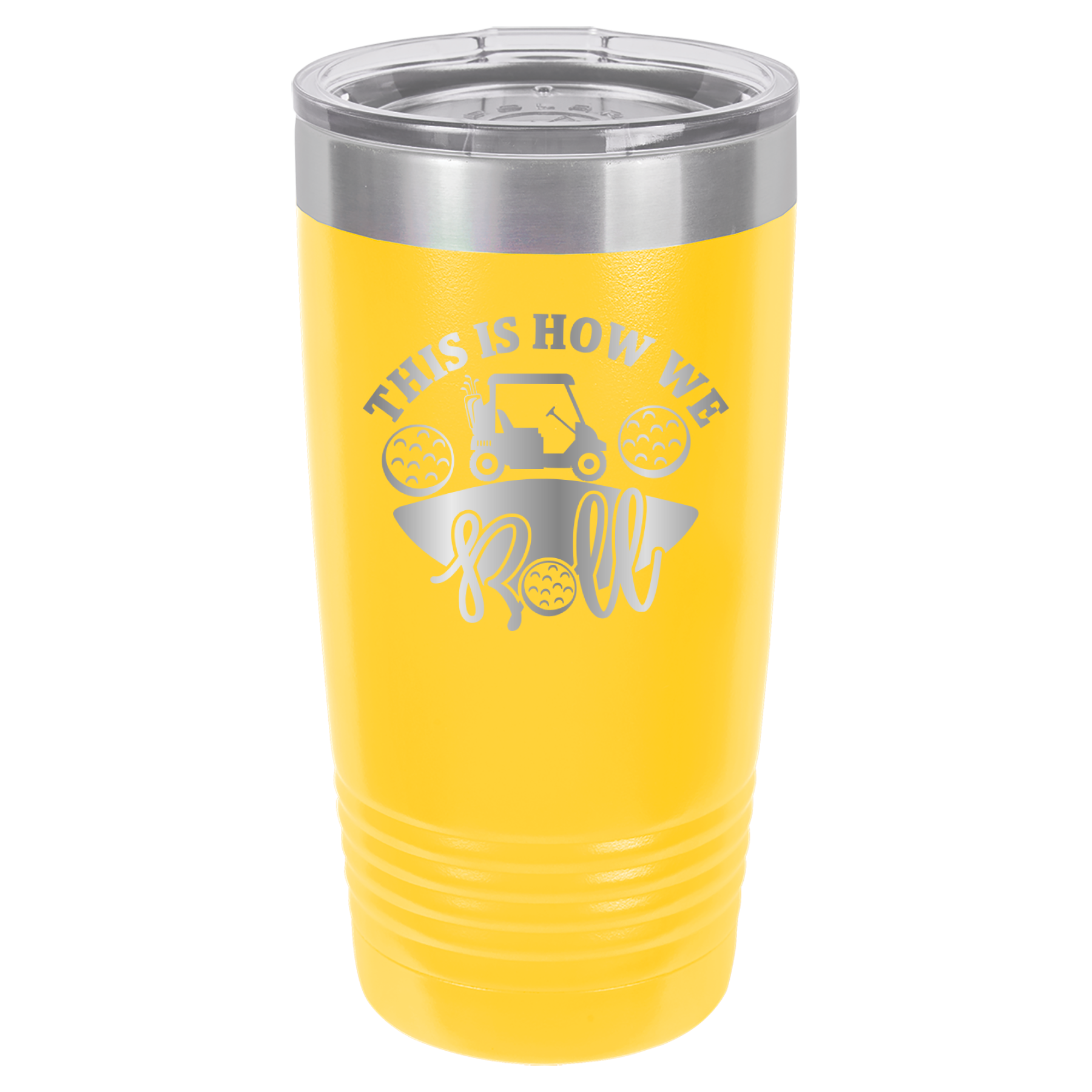 This Is How We Roll  -Golf - 20oz Polar Camel Tumbler image 2