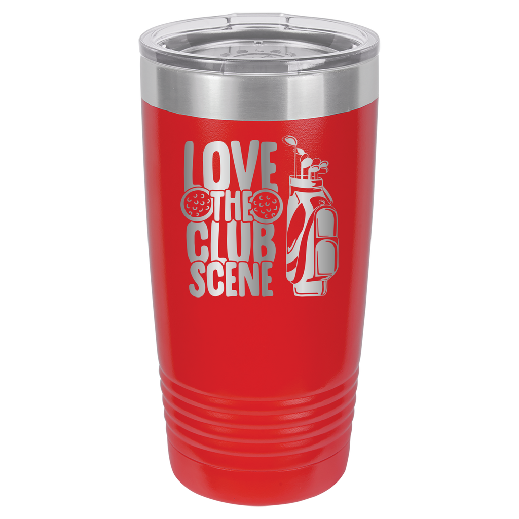Love The Club Scene - Golf - 20oz Polar Camel Tumbler image 14