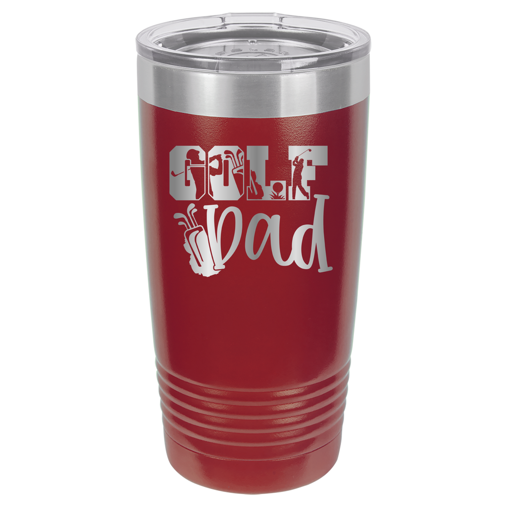 Golf Dad - 20oz Polar Camel Tumbler image 10
