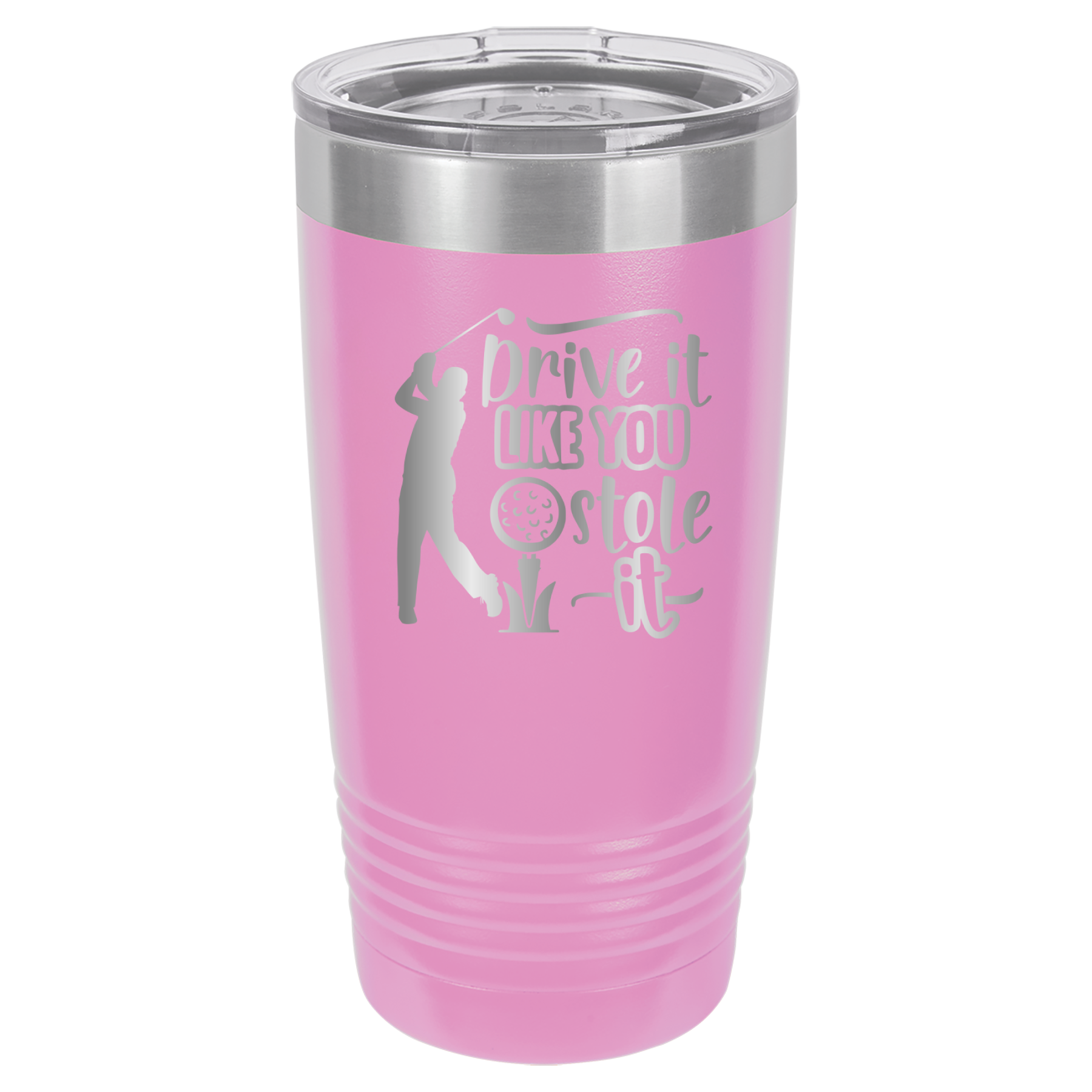 Drive It Like You Stole It (Male) - 20oz Polar Camel Tumbler - Golf image 7