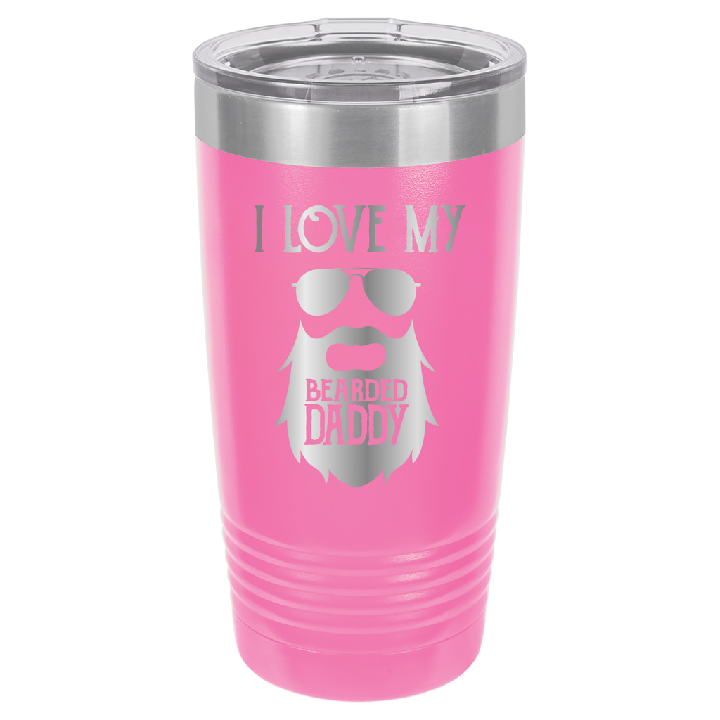 I Love My Bearded Daddy - 20oz Polar Camel Tumbler image 12