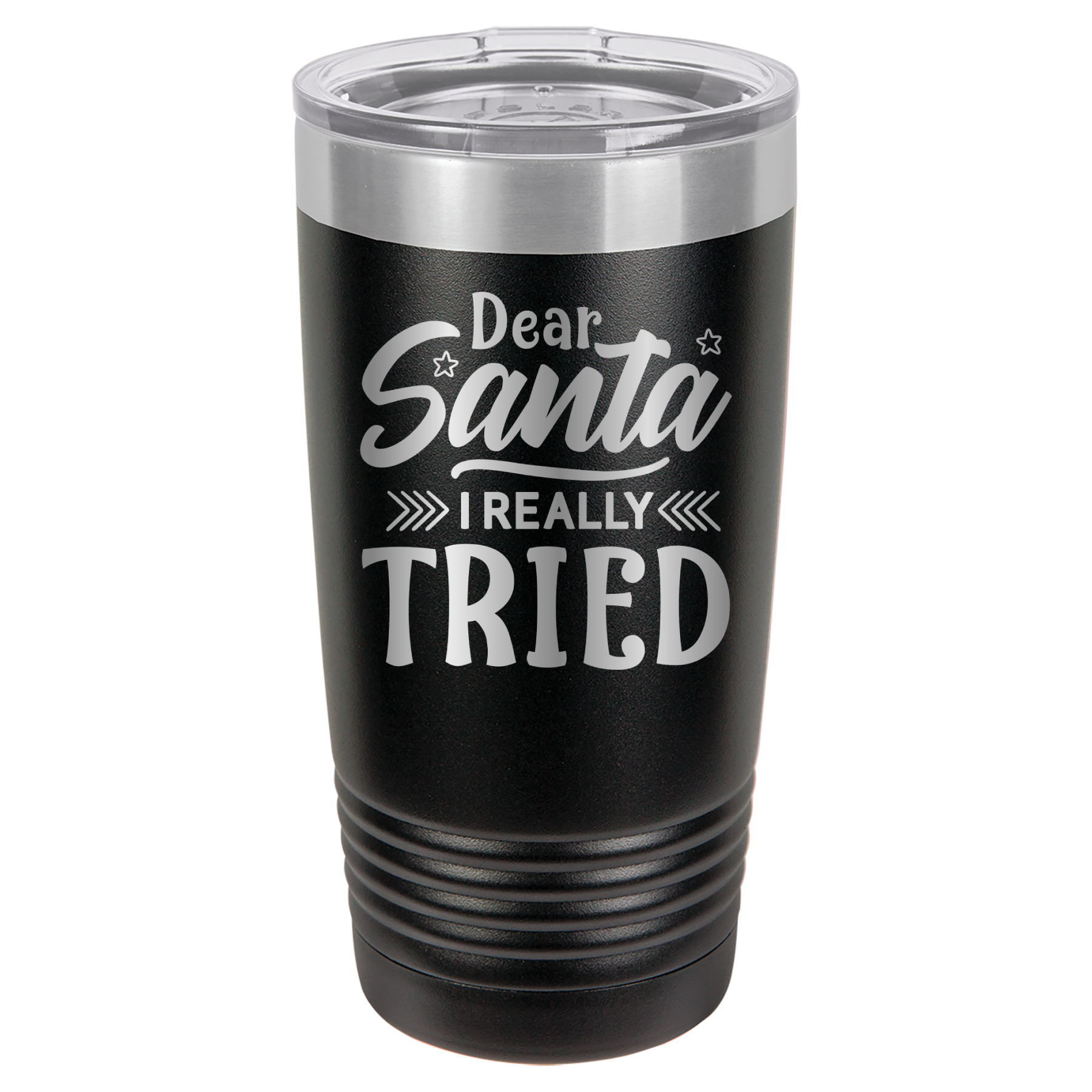 Dear Santa I Really Tried - 20oz Polar Camel Tumbler image 16