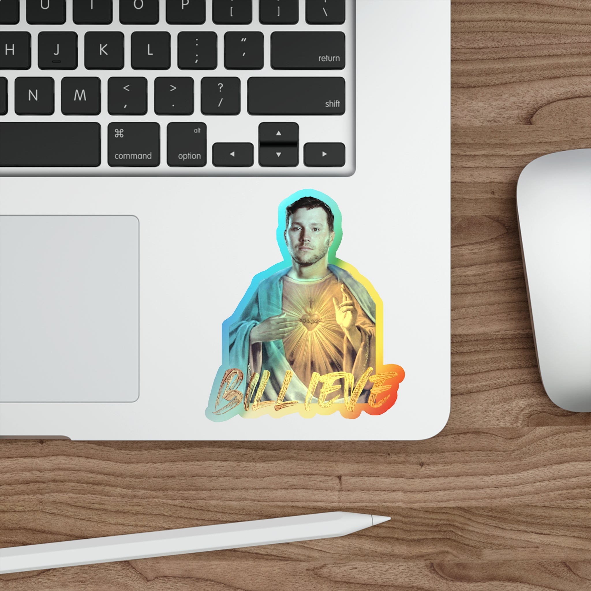 Billieve Holographic Sticker