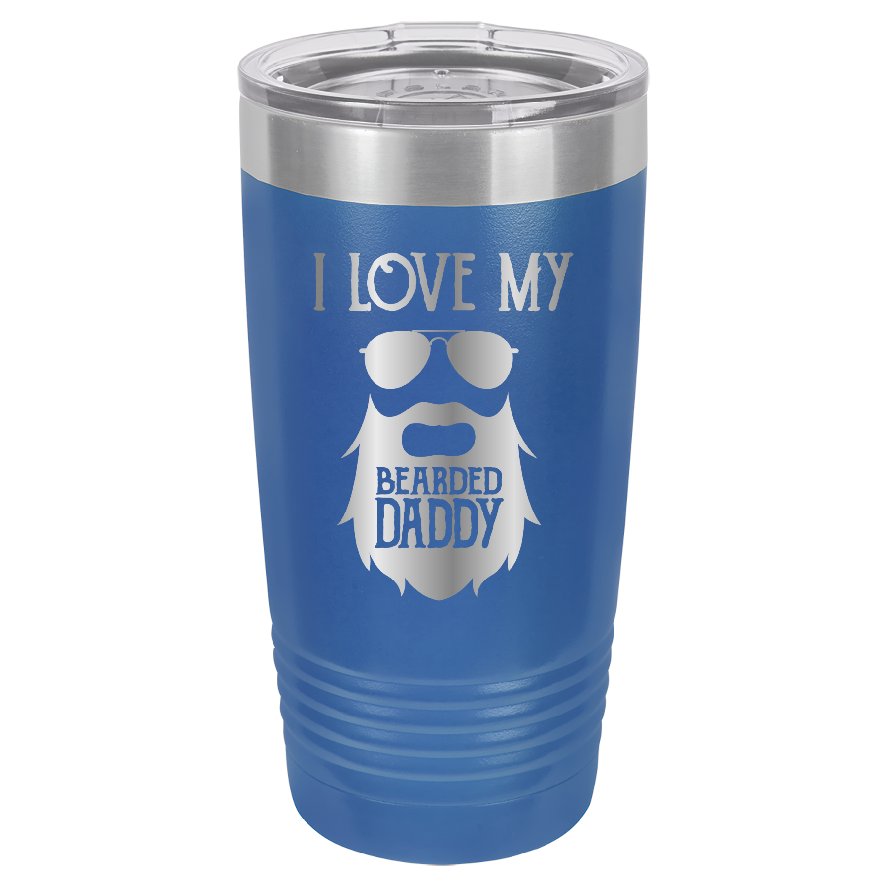I Love My Bearded Daddy - 20oz Polar Camel Tumbler image 2
