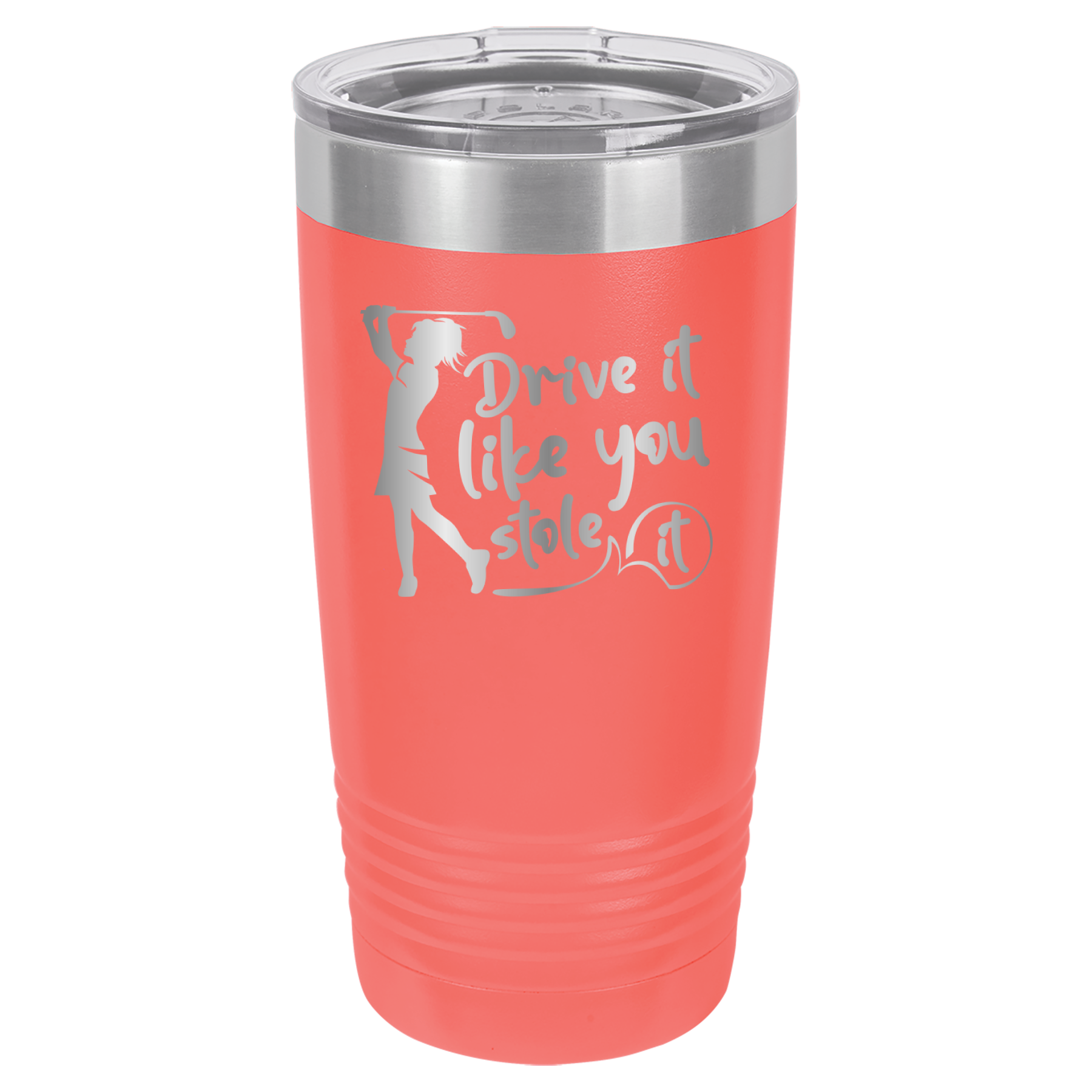 Drive It Like You Stole It (Female) - Golf - 20oz Polar Camel Tumbler image 0