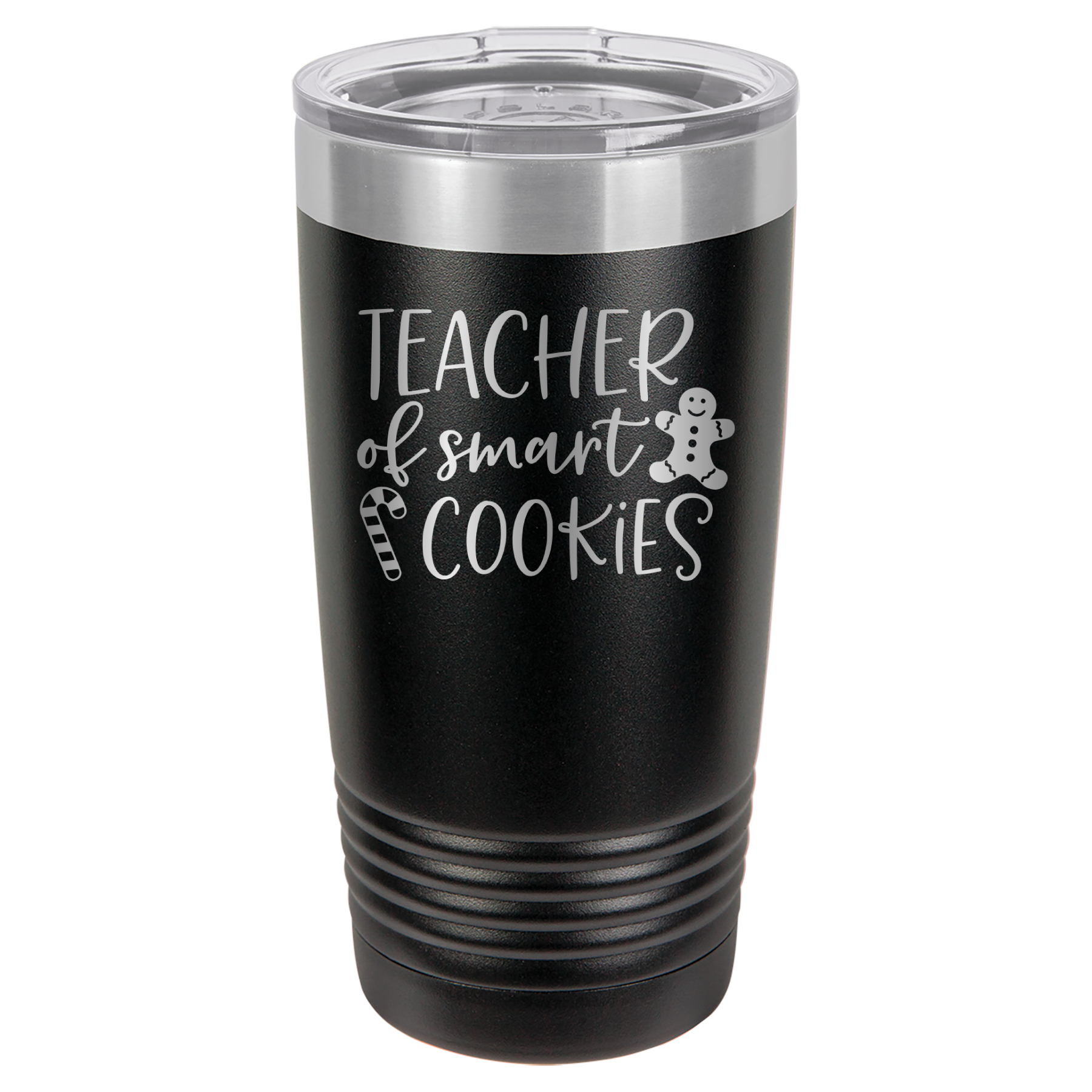 Teacher Of Smart Cookies - 20oz Polar Camel Tumbler - Black image