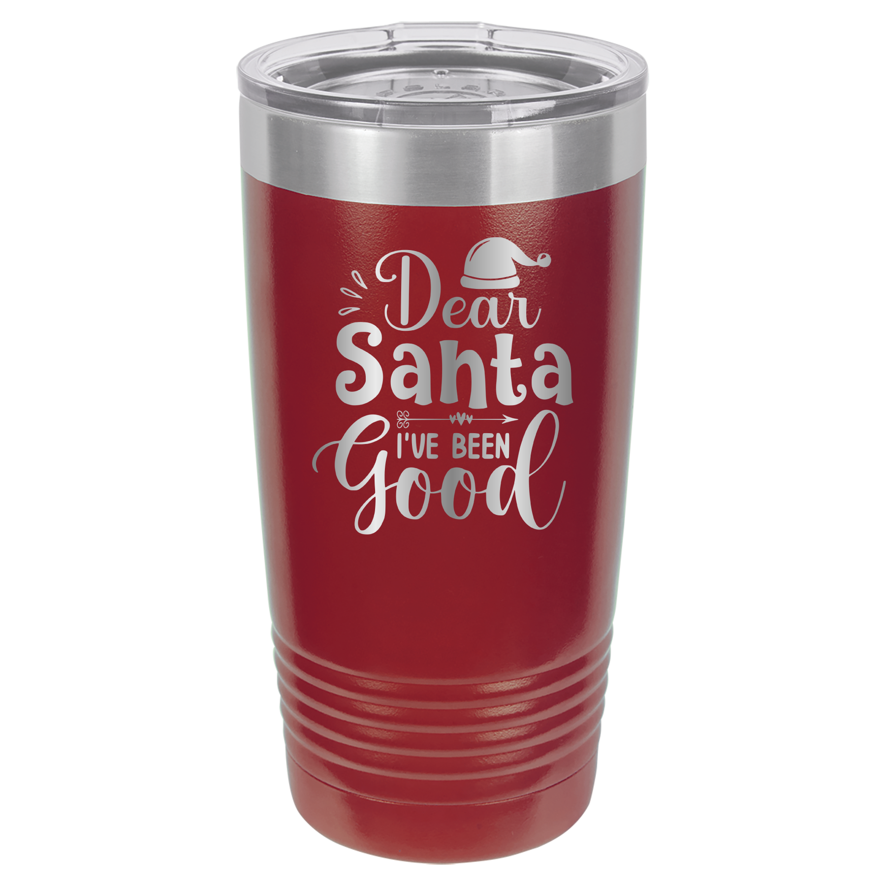 Dear Santa I've Been Good - 20oz Polar Camel Tumbler image 0