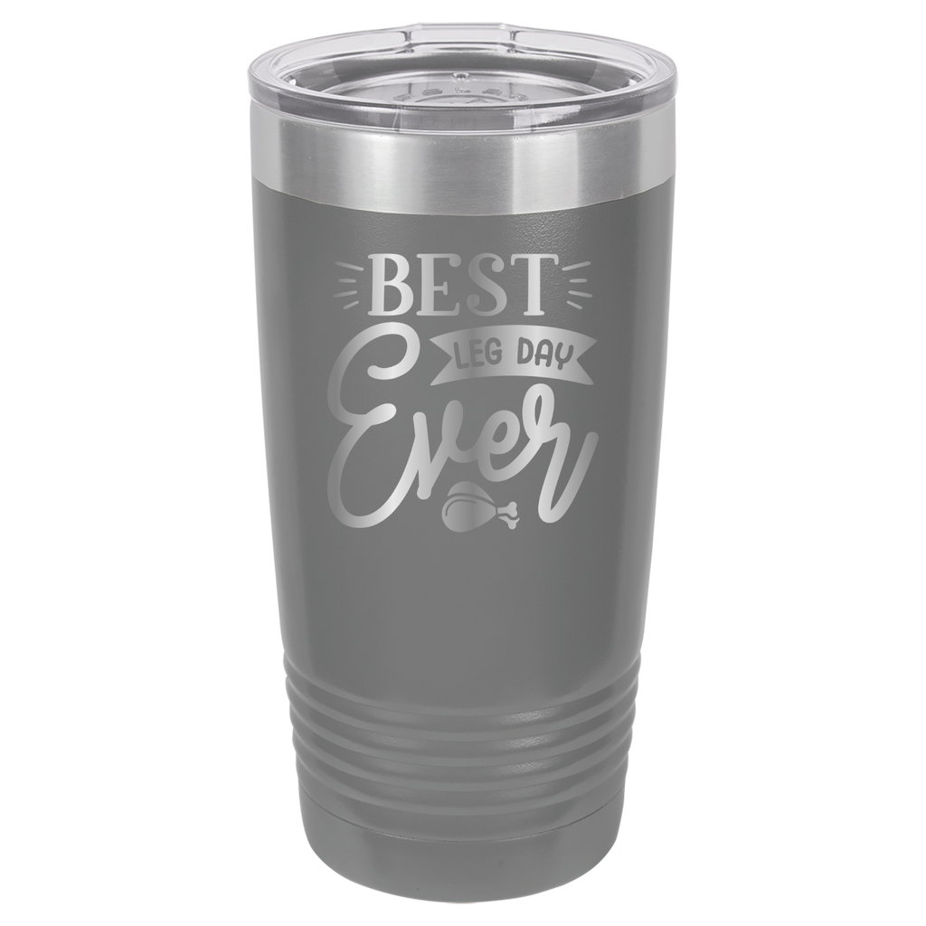 Best Leg Day Ever - 20oz Polar Camel Tumbler image 4