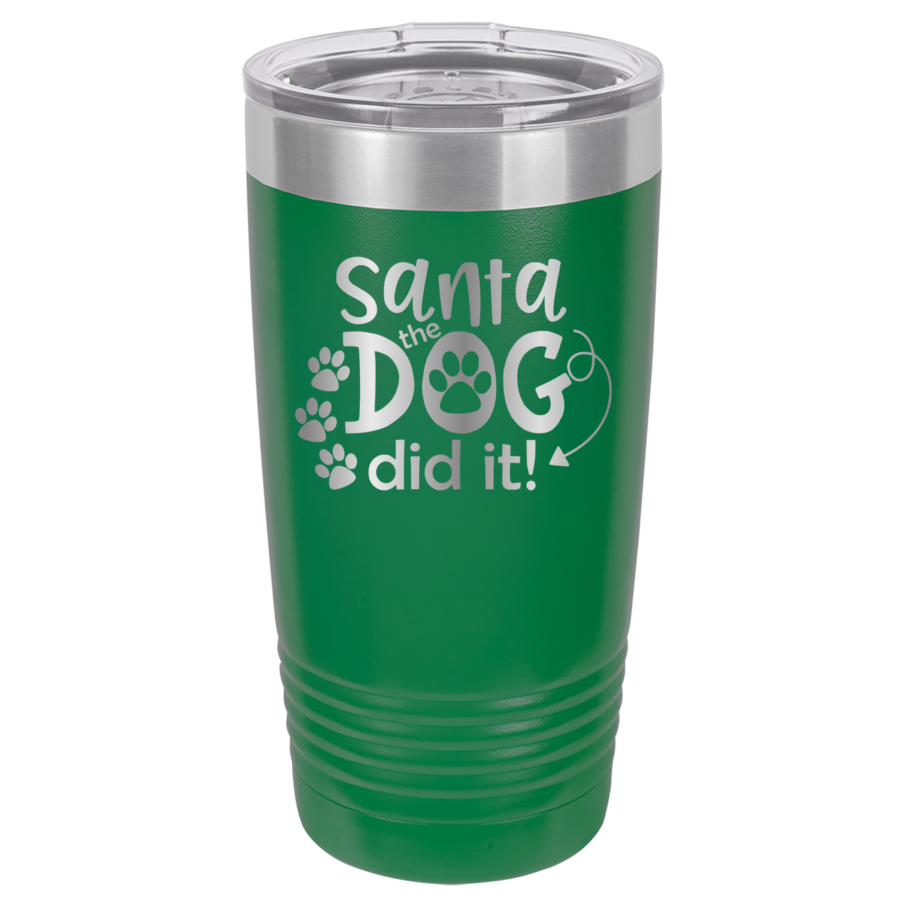 Santa, The Dog Did It - 20oz Polar Camel Tumbler image 12