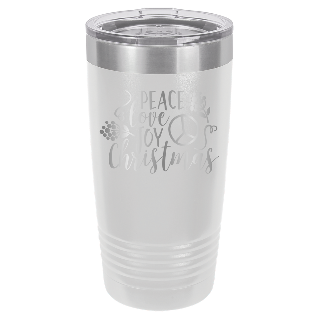 Peace Love Joy - Christmas - 20oz Polar Camel Tumbler image 15
