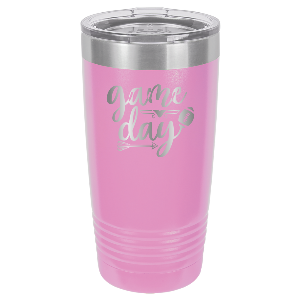 Game Day - Football - 20oz Polar Camel Tumbler image 7