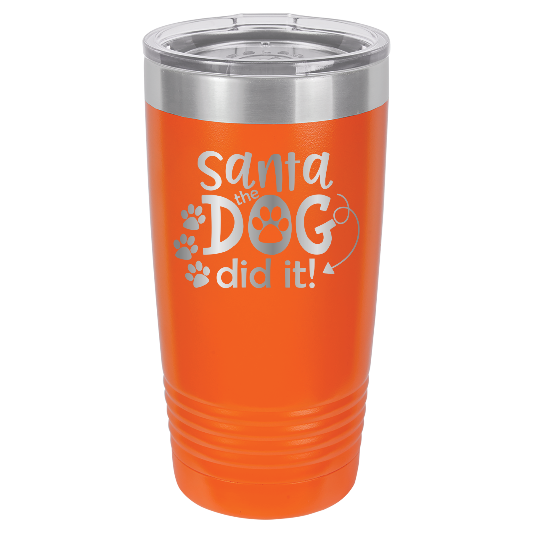 Santa, The Dog Did It - 20oz Polar Camel Tumbler image 6