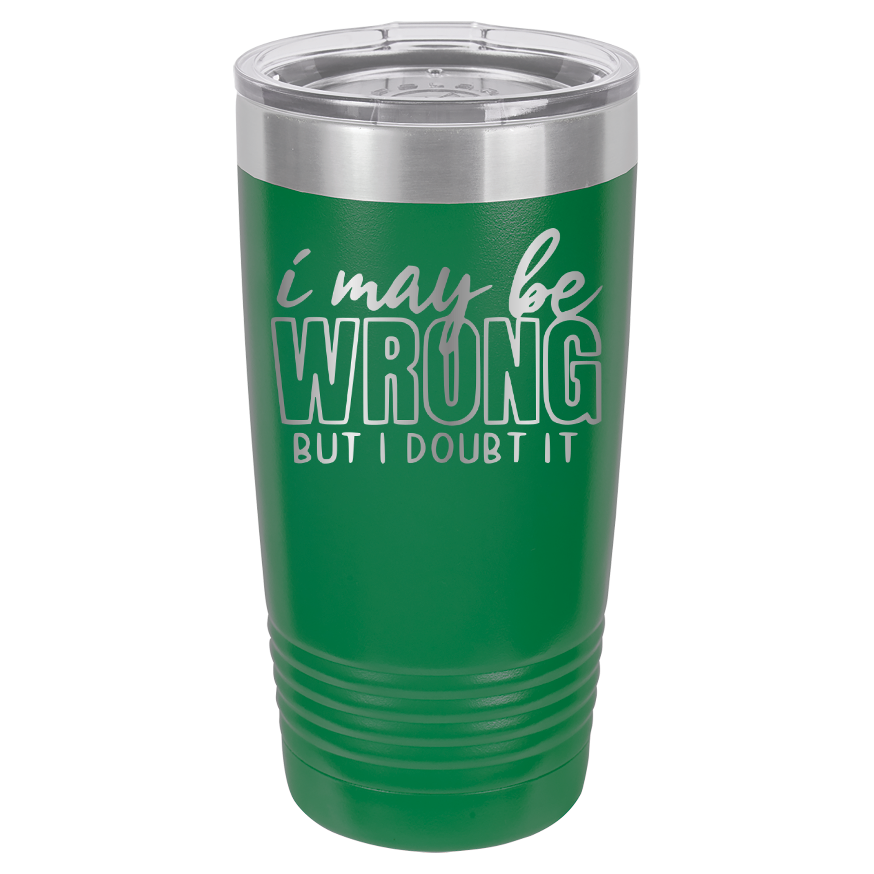 I May Be Wrong But I Doubt It - 20oz Polar Camel Tumbler image 13