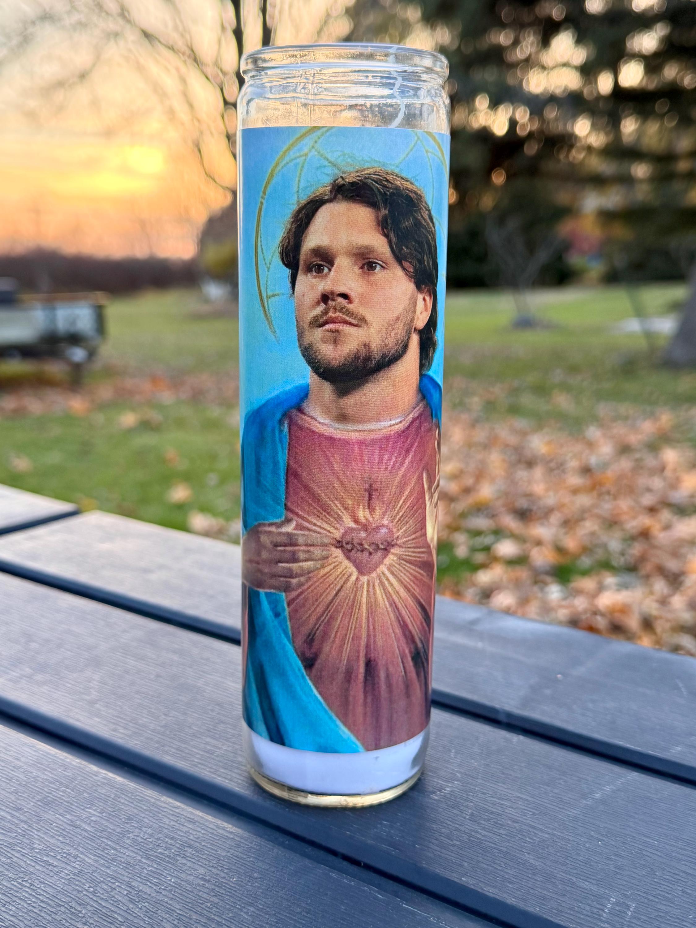 Josh Allen - Buffalo Bills Prayer Candle