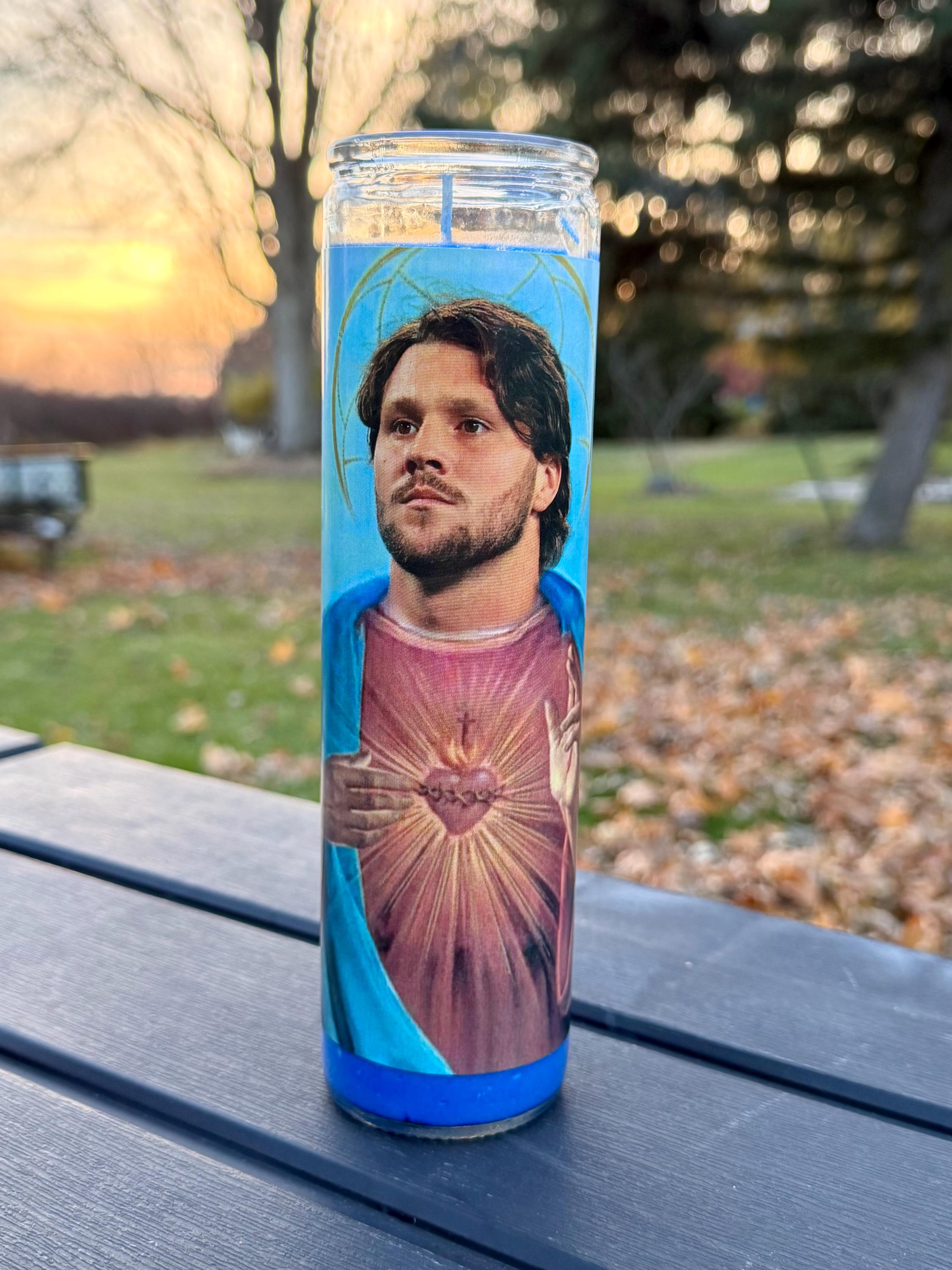 Josh Allen - Buffalo Bills Prayer Candle