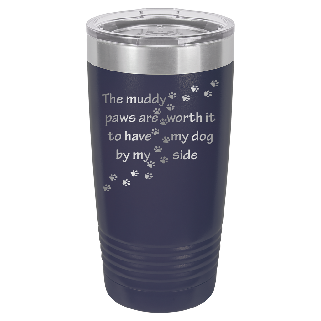 Muddy Paws - Dog 20oz Polar Camel Tumbler - Can Be Customized image 12