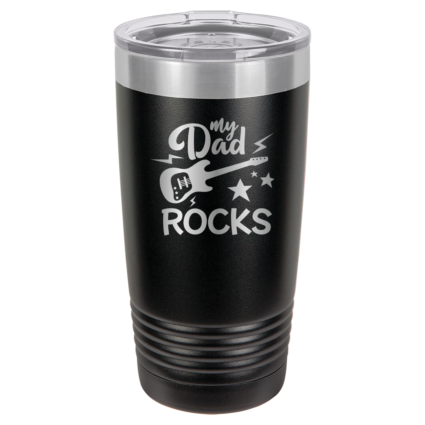 My Dad Rocks - 20oz Polar Camel Tumbler image 1