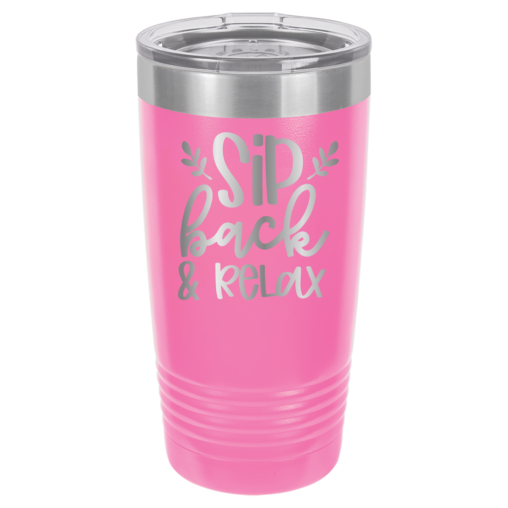 Sip Back & Relax - 20oz Polar Camel Tumbler image 12