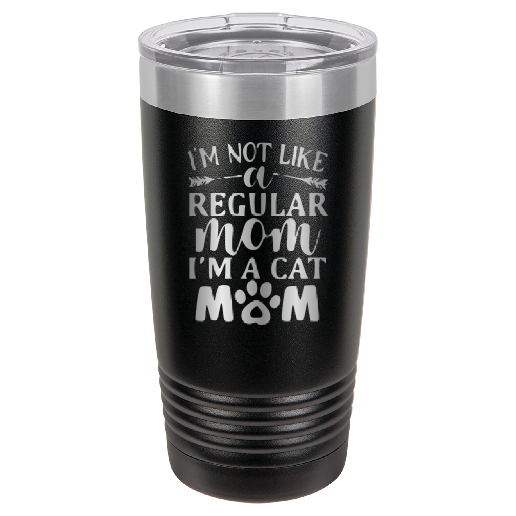 I'm Not Like A Regular Mom, I'm A Cat Mom - 20oz Polar Camel Tumbler image 17