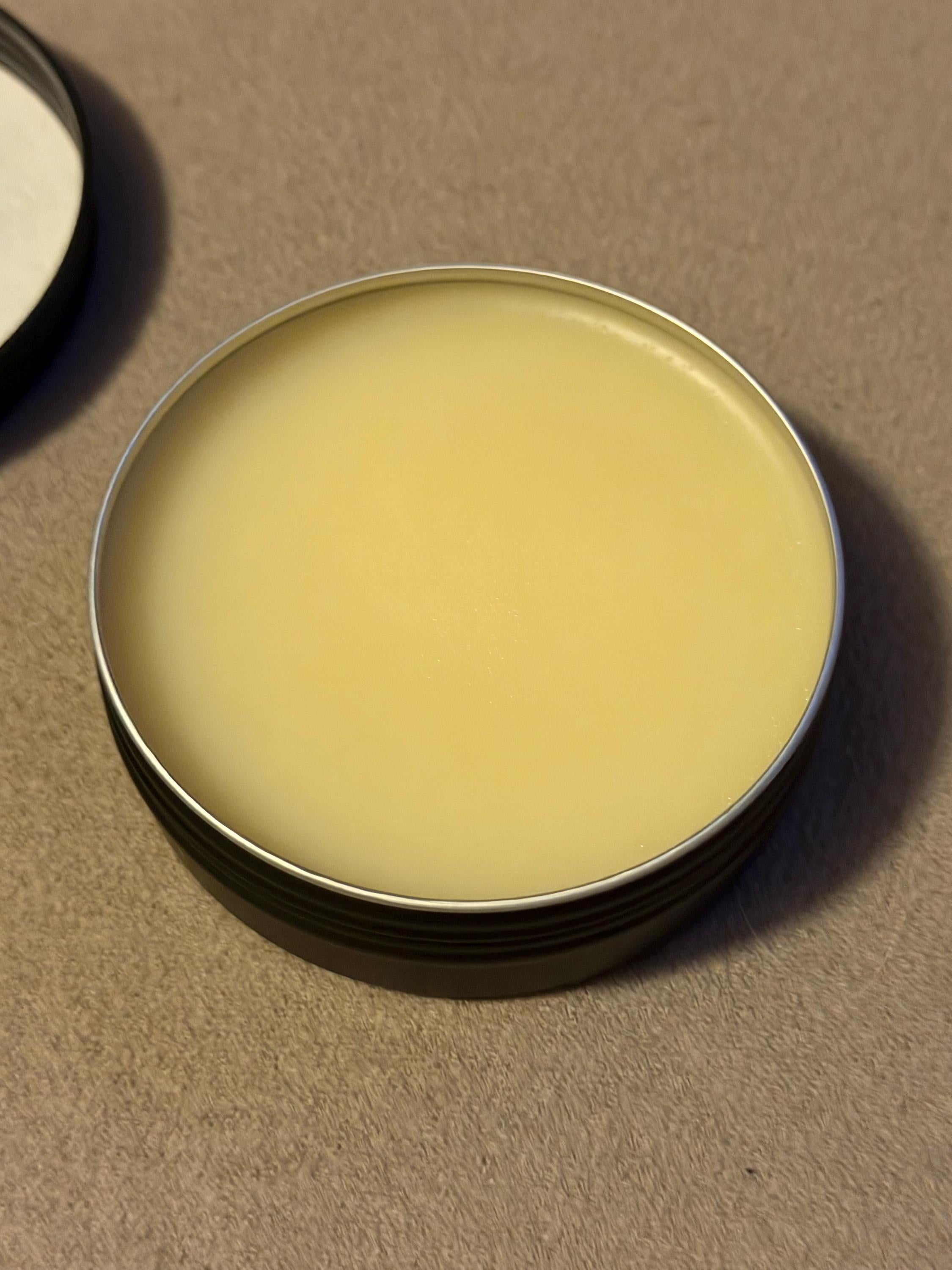 Leather Conditioner Balm – All Natural Leather Care for Boots, Bags, Jackets – Forge & Field by Lower Mountain Craftery – 4 oz