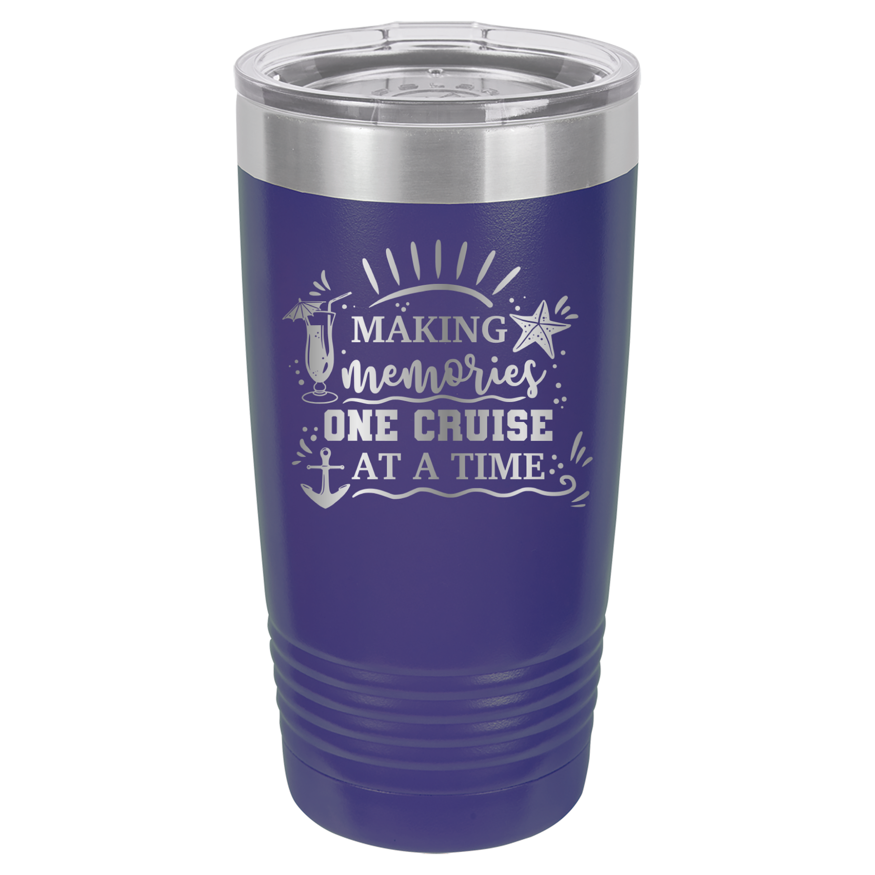 Making Memories One Cruise At A Time - 20oz Polar Camel Tumbler image 13