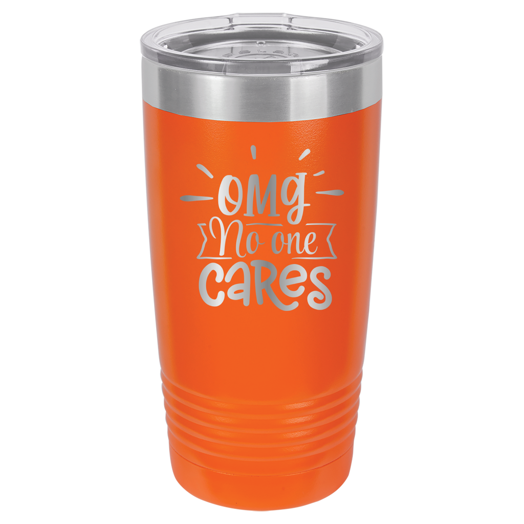OMG No One Cares - 20oz Polar Camel Tumbler image 7